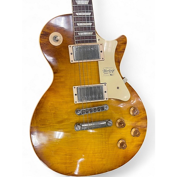 Used The Heritage H-150 Artisan Aged Dirty Lemon Burst Solid Body Electric Guitar