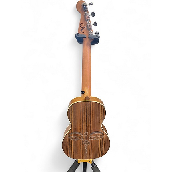 Used Fender dhani harrison signature ukelele Turquoise Ukulele