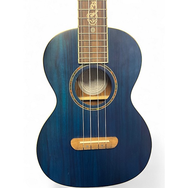 Used Fender dhani harrison signature ukelele Turquoise Ukulele