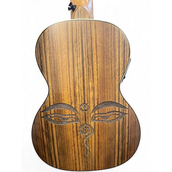 Used Fender dhani harrison signature ukelele Turquoise Ukulele