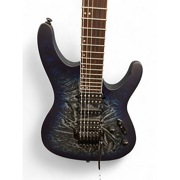 Used Ibanez 1P-01 Blue Solid Body Electric Guitar