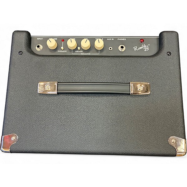 Used Fender Rumble 25 25W 1x8 Bass Combo Amp