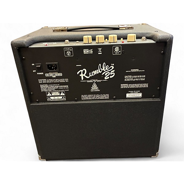 Used Fender Rumble 25 25W 1x8 Bass Combo Amp