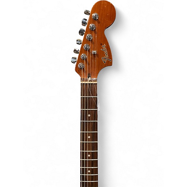 Used Fender tom delonge starcaster SURF GREEN Hollow Body Electric Guitar