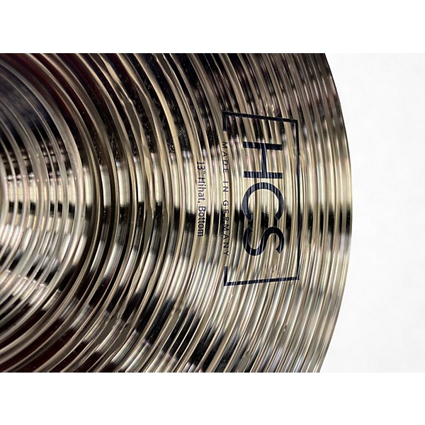 Used MEINL 13in HCS Hi Hat Pair Cymbal