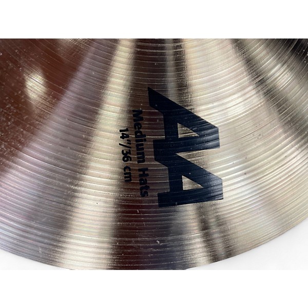 Used SABIAN 14in AA Medium Hi Hats Pair Cymbal