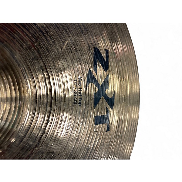 Used Zildjian 14in ZXT Max Hi Hats Pair Cymbal