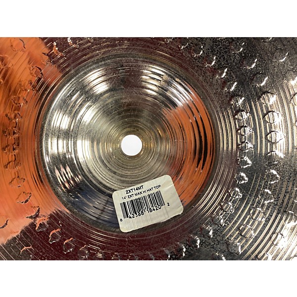 Used Zildjian 14in ZXT Max Hi Hats Pair Cymbal