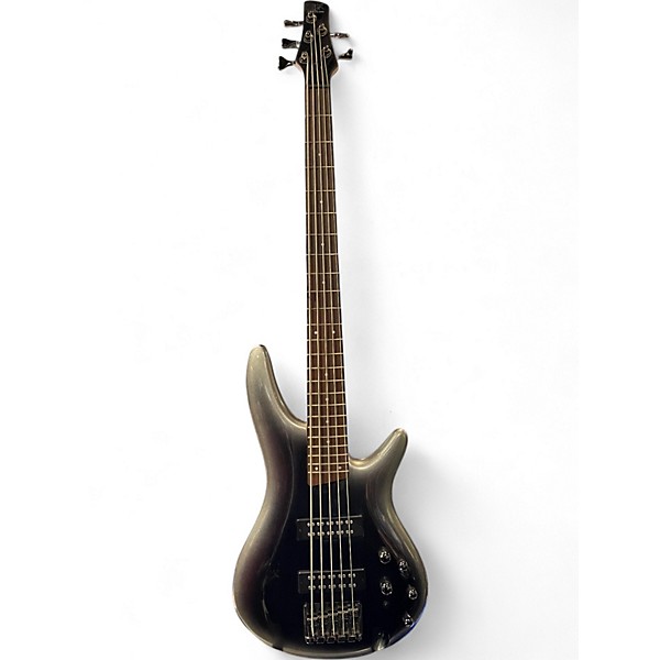 Used Ibanez SR305 5 String GRAY BURST Electric Bass Guitar