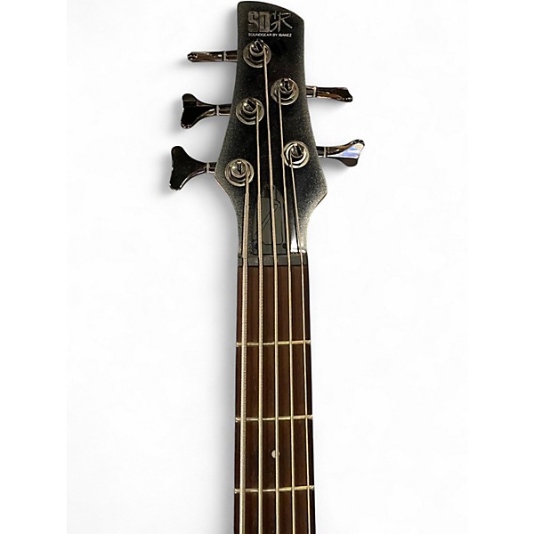 Used Ibanez SR305 5 String GRAY BURST Electric Bass Guitar
