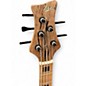 Used Zeline 5 String Custom Natural Electric Bass Guitar