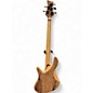 Used Zeline 5 String Custom Natural Electric Bass Guitar