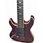 Used Schecter Guitar Research OMEN EXTREME 7 LEFTHANDED Black Cherry Solid Body Electric Guitar