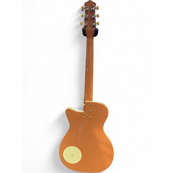 Used Danelectro U2 56 Reissue Salmon Solid Body Electric Guitar
