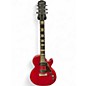 Used Epiphone Les Paul Special P90s Trans Matte Red Solid Body Electric Guitar thumbnail