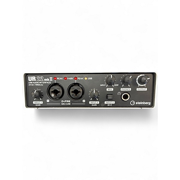 Used Steinberg UR22 MKII Audio Interface