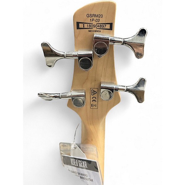 Used Ibanez Gio Mikro Blue Electric Bass Guitar