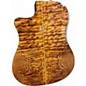 Used Fender CD220SCE Exotic Ash Burl Natural Acoustic Electric Guitar