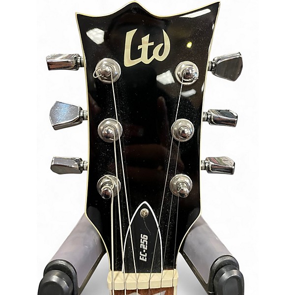 Used ESP EC-256 Black Solid Body Electric Guitar