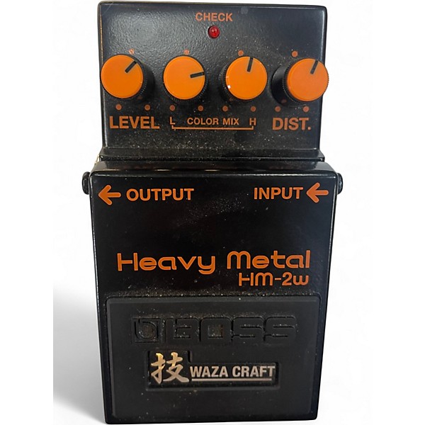 Used BOSS HM2 Heavy Metal Effect Pedal
