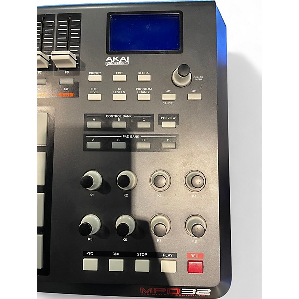 Used Akai Professional MPD32 MIDI Controller