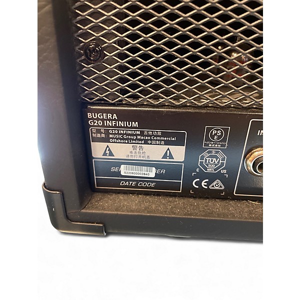 Used Bugera G20 infinium Tube Guitar Amp Head