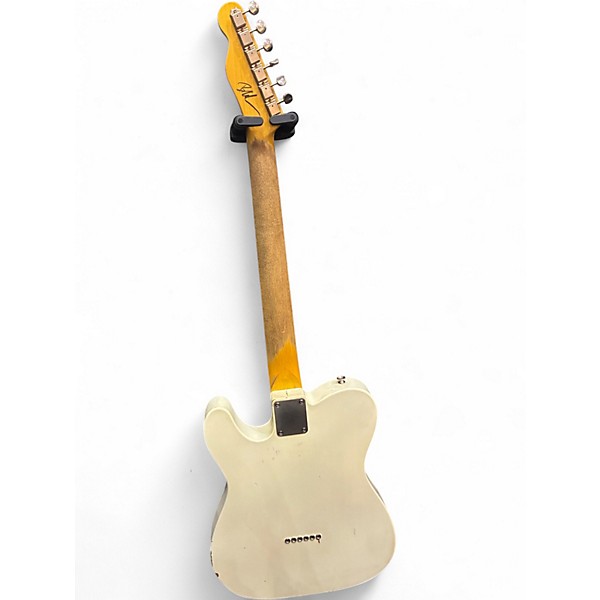 Used Nash Guitars T63 Aged Olympic White Solid Body Electric Guitar