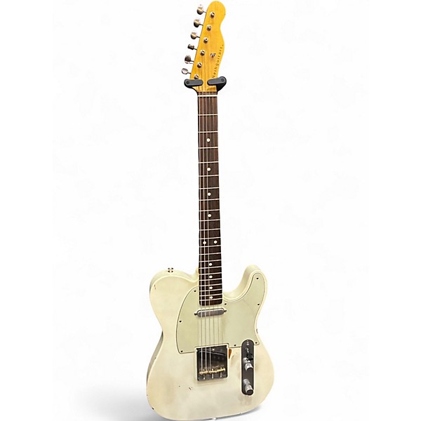 Used Nash Guitars T63 Aged Olympic White Solid Body Electric Guitar
