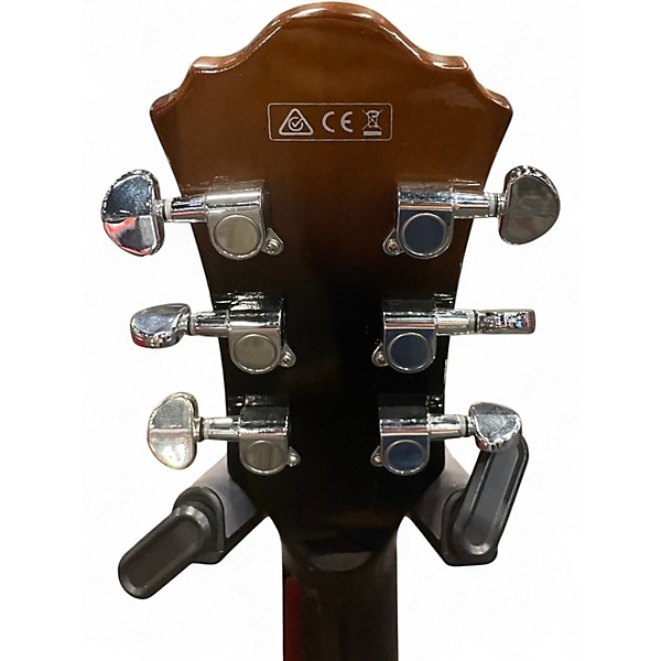 Used Ibanez AGS73fm 2 Tone Sunburst Hollow Body Electric Guitar