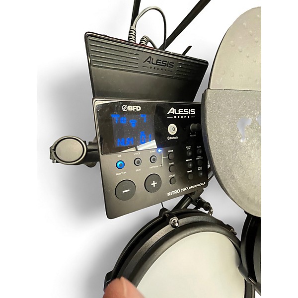 Used Alesis Nitro Max  Electric Drum Set