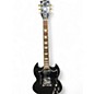 Used Gibson SG Standard Ebony Solid Body Electric Guitar thumbnail