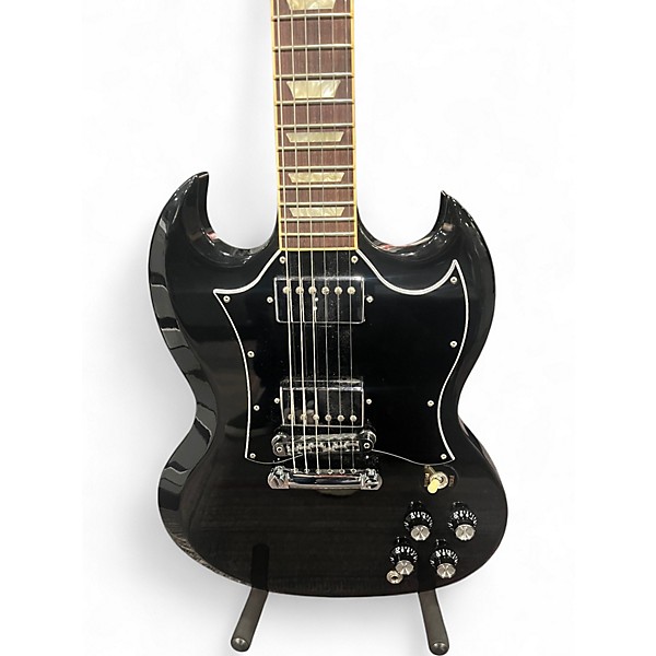 Used Gibson SG Standard Ebony Solid Body Electric Guitar