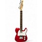 Used Squier Telecaster RED GLITTER Solid Body Electric Guitar thumbnail