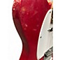 Used Squier Telecaster RED GLITTER Solid Body Electric Guitar