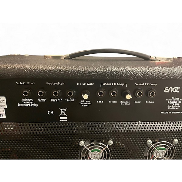 Used ENGL Raider 100 E344 100W 1x12 Tube Guitar Combo Amp