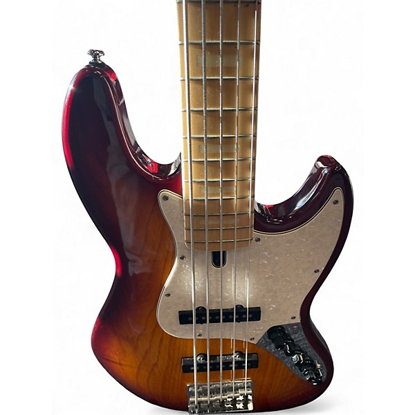 Used Sire Marcus Miller V7 Swamp Ash 5 String Sunburst Electric Bass Guitar