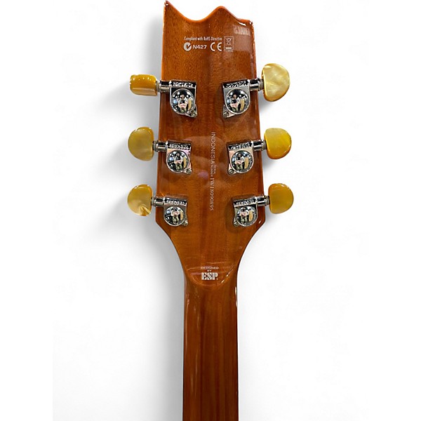 Used ESP LTD TL6 Chrome Red Acoustic Electric Guitar