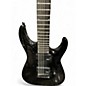 Used Jackson JS22 7 STRING  BLACK Solid Body Electric Guitar