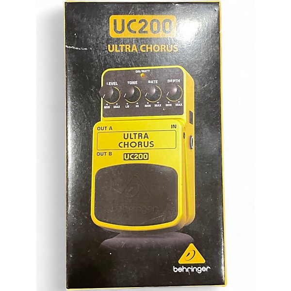 Used Behringer UC200 Stereo Chorus Effect Pedal