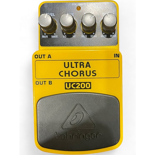 Used Behringer UC200 Stereo Chorus Effect Pedal