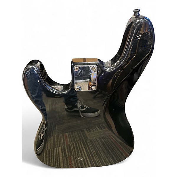 Used Fender Standard Precision Bass Black Electric Bass Guitar