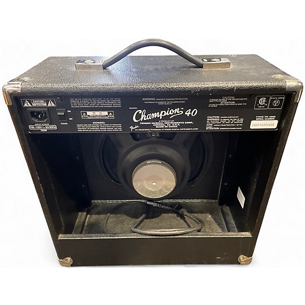 Used Fender Champion 40 Guitar Combo Amp