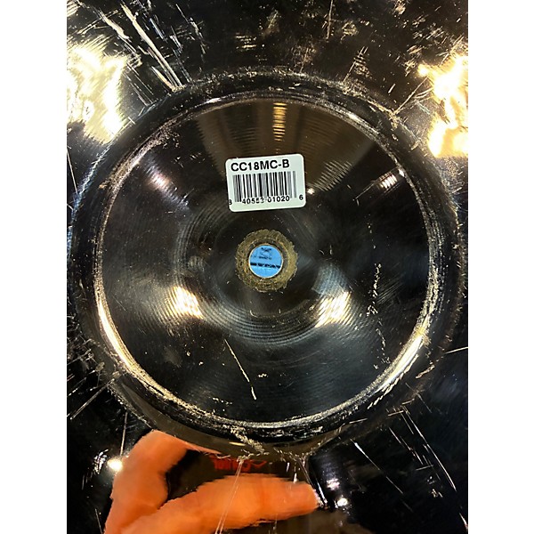 Used MEINL 18in Classic Custom Medium Crash Cymbal
