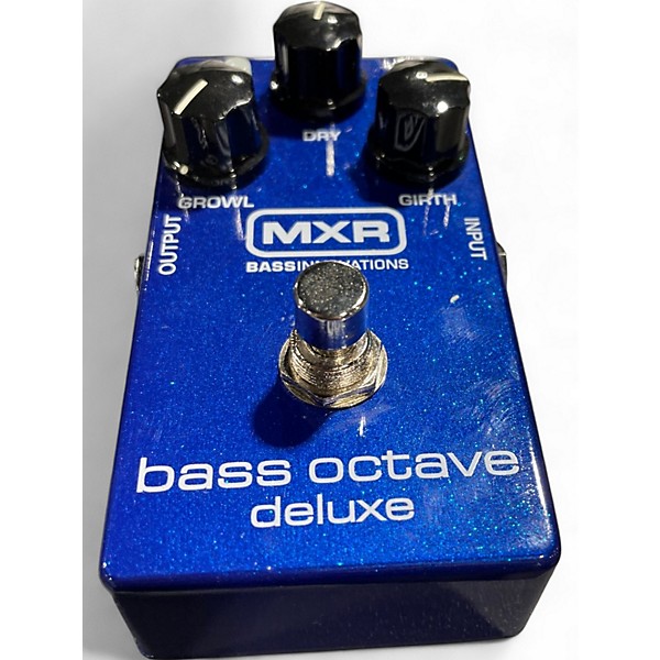 Used MXR M288 Bass Octave Deluxe Bass Effect Pedal
