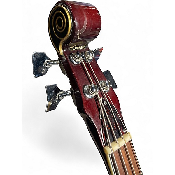 Used Conrad VIOLIN BASS 2 Color Sunburst Electric Bass Guitar