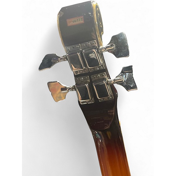 Used Conrad VIOLIN BASS 2 Color Sunburst Electric Bass Guitar