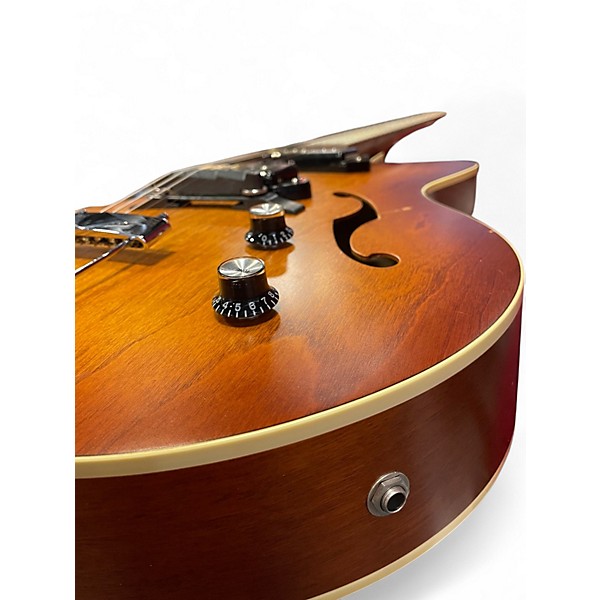 Used Godin 5th Avenue Kingpin II Brown Hollow Body Electric Guitar