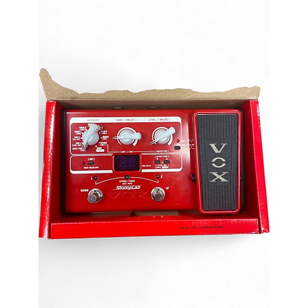 Used VOX StompLab IIB  Bass Effect Pedal
