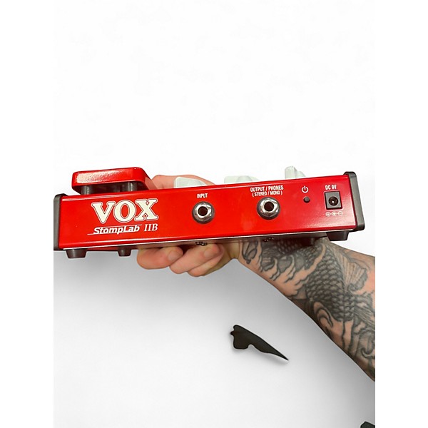 Used VOX StompLab IIB  Bass Effect Pedal