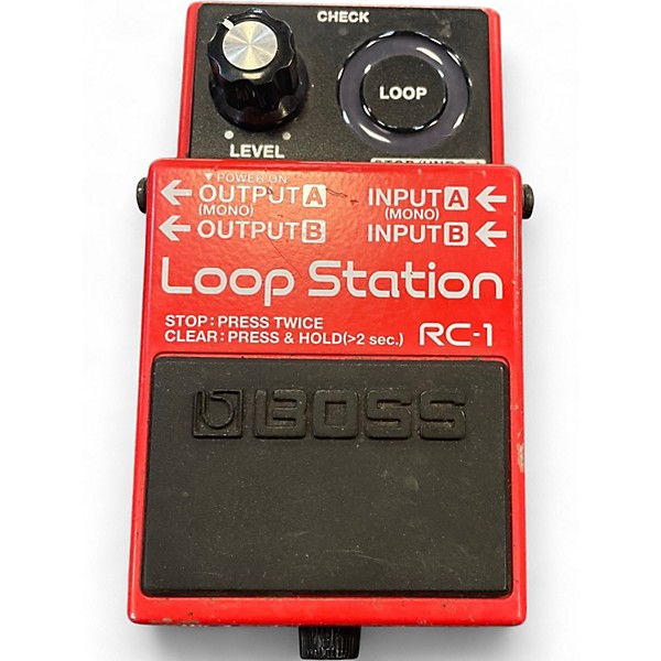Used BOSS RC1 Loop Station Pedal